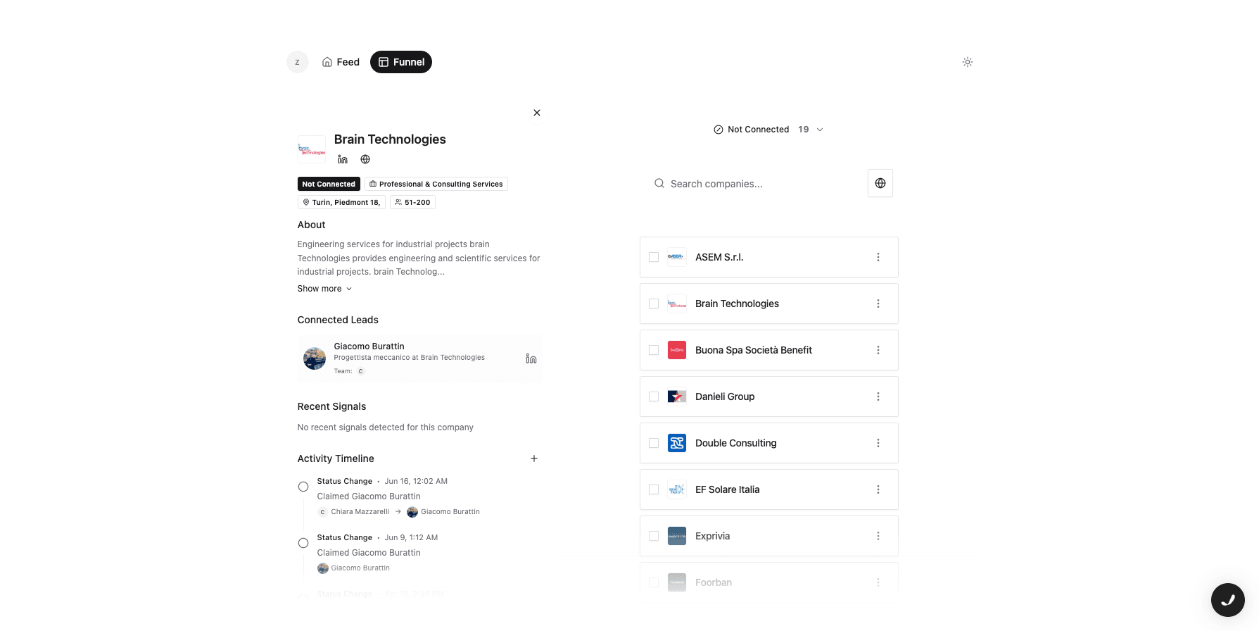 Metrics Dashboard